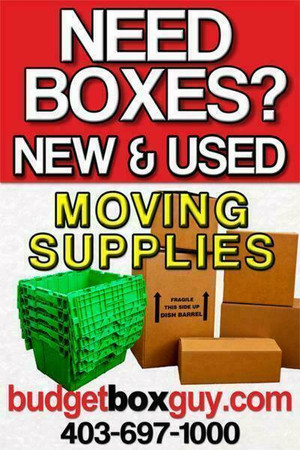 All Your Moving Supplies In One Place! - BudgetBoxGuy.Com  Call us: 403-697-1000 Calgary Alberta Preview