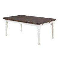 Laurel Foundry Modern Farmhouse Veazey 40" Pine Solid Wood Dining Table