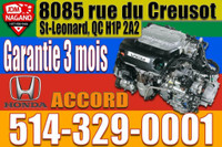 Moteur Honda Accord V6 3.5L VCM 6 Cylindres 2008 2009 2010 2011 2012 J35Z2 VCM Engine V6 3.5 Motor 08 09 10 11 12 Honda