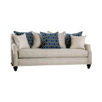 Darby Home Co Cao 90" Chenille Recessed Arm Sofa