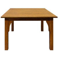 Red Barrel Studio 42'' Solid Oak Dining Table