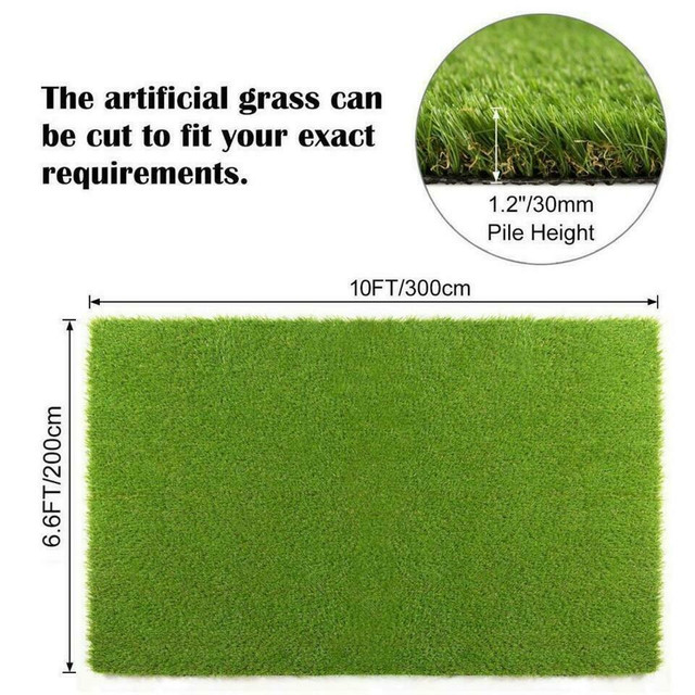 NEW ARTIFICIAL GRASS OUTDOOR GRASS FAKE GRASS TURF AFGS in Other in Calgary - Image 3