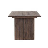 Loon Peak Giavonnie 80” FSC Mixed Reclaimed Wood Dining Table
