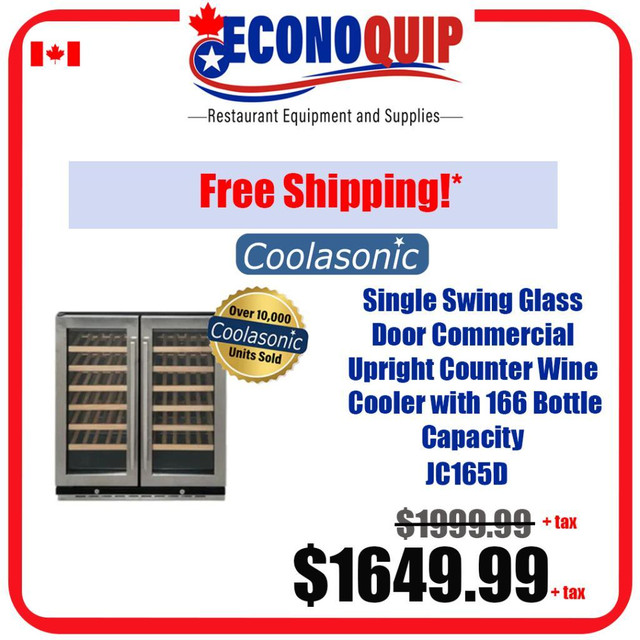 FREE SHIPPING-Commercial Wine coolers and Back Bar Coolers !!!!!! GRAB THIS OFFER NOW!!!!! in Other Business & Industrial in City of Toronto - Image 2