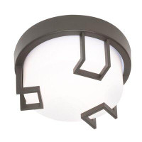 Orren Ellis Seager 1 - Light Simple Circle LED Flush Mount
