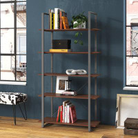 Steelside™ Five-Shelf Bookcase
