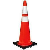 TRAFFIC PYLONS AND DELINEATORS MULTIPLE SIZES TRAFFIC CONES SAFETY PARKING LOT DRIVEWAY ASPALT SEALING LINE PAINTING