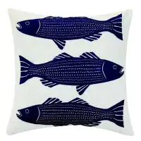 Rosecliff Heights Stripers Printed Indoor/Outdoor Pillow