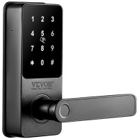 suming Smart Lock 5-In-1 Fingerprint Smart Door Knob With App Control Bluetooth