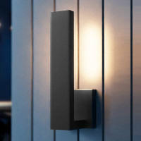 Ivy Bronx Brisciano Outdoor L-Shaped Wall Sconce Light
