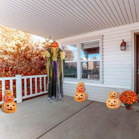 The Holiday Aisle® 72" Hanging Halloween Scarecrow, Sound Activated