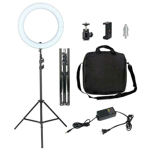 18'' Dimmable Led Light - Temperature 2700K - 5500K - 80W 448 LEDS - Free shipping in Cameras & Camcorders