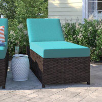 Latitude Run® Larrissa Sun Lounger Set with Cushion