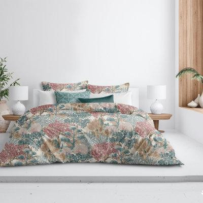 The Tailor's Bed Desert Oasis Teal  Queen Coverlet & 2 Shams Set in Beds & Mattresses