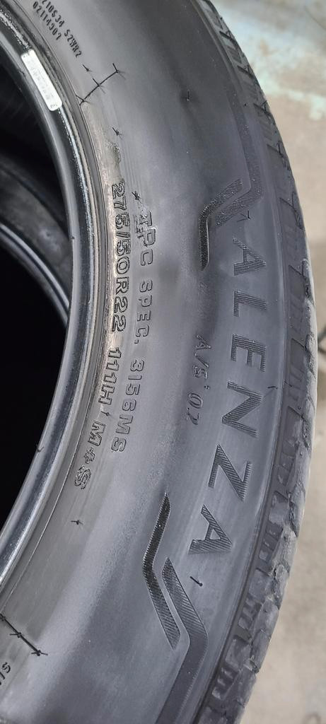 Used 275/50/22 Bridgestone Alenza All Season Set in Tires & Rims in Markham / York Region - Image 2