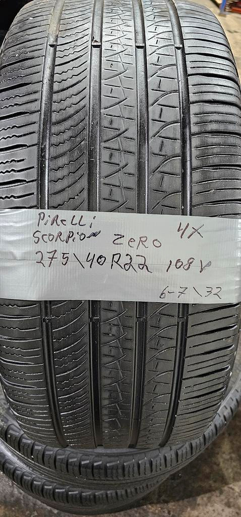 275/40/22 4 pneus été pirelli bonne état in Tires & Rims in Greater Montréal - Image 2