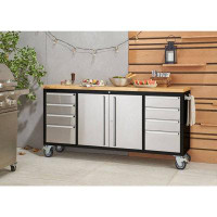 WFX Utility™ Atoll 72" W 8 Drawers Bottom Rollaway Chest