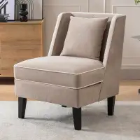 Latitude Run® Velvet Upholstered Accent Chair