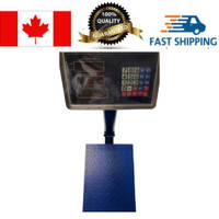 Weekly Promotion!  HEAVY DUTY FLOOR PRICE-COMPUTING SCALE, ELECTRIC SCALE 300 KG/660 LB CAPACITY READABILITY