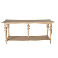 Gabby Nirvana 76.63" Solid Wood Console Table