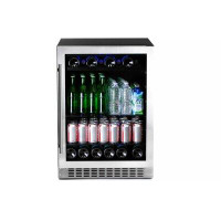 Azure Home Products Azure Home Products 112 Cans (12 oz.) Built-In Beverage Refrigerator with Wine Storage