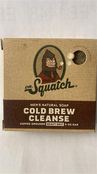 DR.SQUATCH Bar Soap COLD BREW CLEANSE