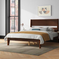 Mercury Row Brummitt Queen Solid Wood Platform Bed