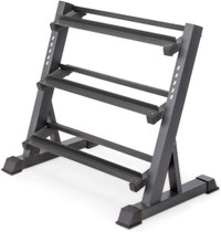 HUGE Discount Today! Marcy 3-Tier Dumbbell Rack Multilevel Weight Storage Organizer for Home Gym | FAST, FREE Delivery