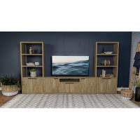 Millwood Pines 3-Piece Entertainment Centre With 60" TV Stand Mango