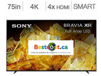 Télévision LED 75 POUCE XR75X90L 4K ULTRA UHD HDR 120hz Google Smart TV Sony - BESTCOST.CA - 12 MOIS DE GARANTIE