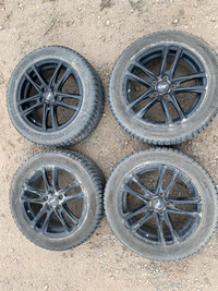 215/55R17 Laufenn Fitice winter tires and rims for 2016 Hyundai Sonata
