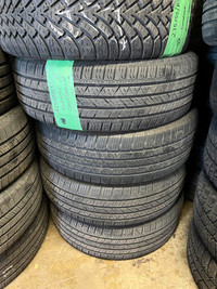 225 65 17 4 Continental CrossContact Used A/S Tires With 85% Tread Left