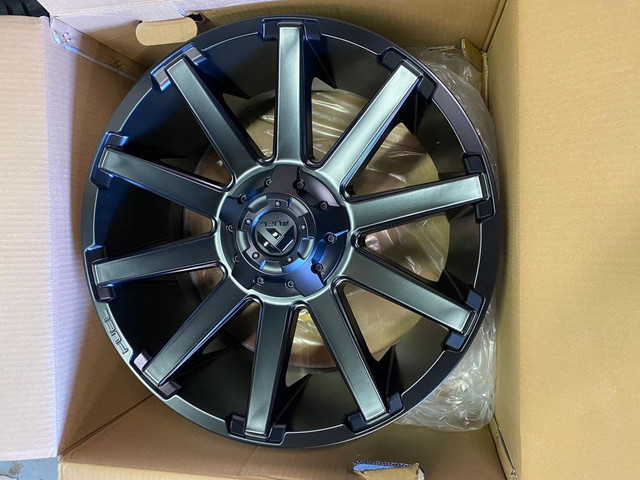 FOUR NEW 20 INCH FUEL CONTRA WHEELS -- 20X9 6X135 / 6X139.7 !! in Tires & Rims in Toronto (GTA)