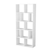 CG INTERNATIONAL TRADING 12-Cube Shelf Bookcase, Espresso
