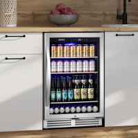 Nipus Nipus Classic Series 24" Beverage Refrigerator 190 Can Single Zone Built-In and Freestanding