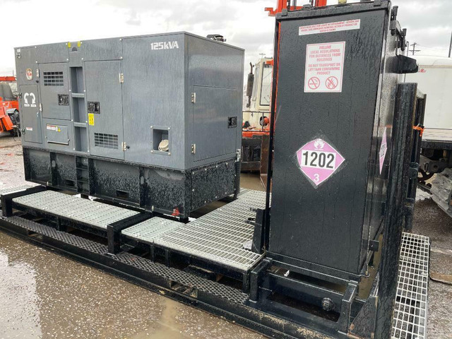 2019 Gentek 137 KVA Diesel Generator - 208/480 Volt - LOW hours. -m in Other Business & Industrial in Manitoba