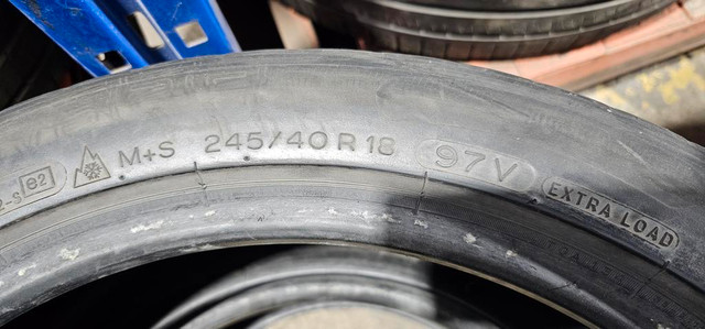 245/40/18 225/45/18  kit staggered hiver michelin/gislaved in Tires & Rims in Greater Montréal - Image 4