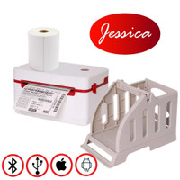 Imprimante a étiquettes directe thermal JESSICA barcode label printer direct thermal, BLUETOOTH / USB