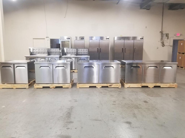 Brand New 60 Wide Double Door Undercounter Refrigerated Prep Table in Other Business & Industrial in City of Toronto - Image 3