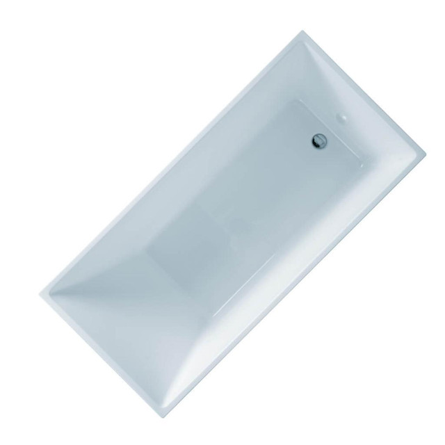 59 or 67 in. Seamless Acrylic One-Piece White Freestanding Tub ( L/R Drain )    JBQ in Plumbing, Sinks, Toilets & Showers - Image 4