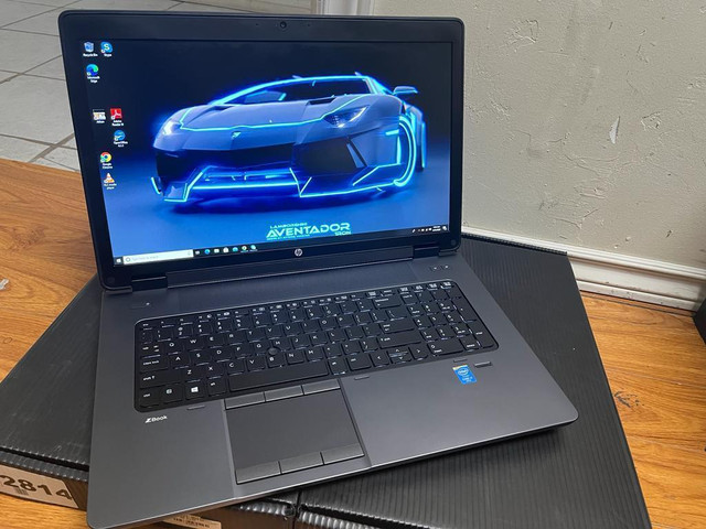 32 gig Ram 15.6 inch HP ZBook Intel i7 Quad Core 512 gig SSD Storage 1080p Nvidia 2 gig Graphics Excellent battery $425 in Laptops in Toronto (GTA)