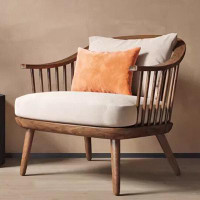 Corrigan Studio Chinese ash wood solid wood sofa chair