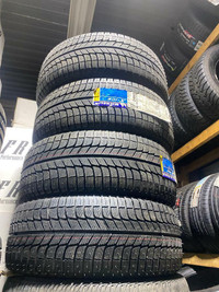 FOUR NEW 225 / 50 R17 MICHELIN XICE XI 3 TIRES -- SALE