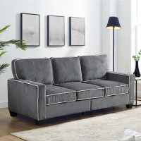 Latitude Run® Latitude Run® Upholstered 3-Seat Sofa Couch Corduroy Fabric With Storage