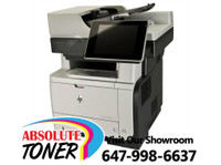 Repossessed Hp Laserjet Enterprise 500 M525F Monochrome MFP Multifunctional Printer, Scanner,Print speed of 42 PPM.