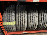 265 60 18 4 Goodyear Wrangler Used A/S Tires With 99% Tread Left