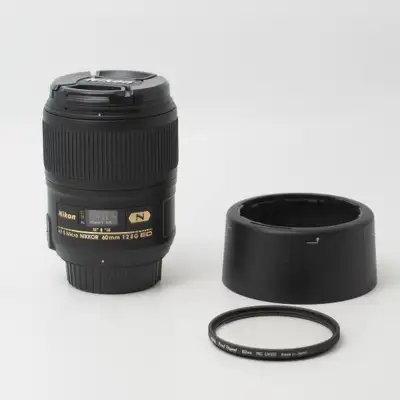 Nikon 60mm f2.8 micro AF-S lens (ID - 2212 CA)