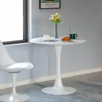 Wrought Studio Gordils 31.5” Pedestal Dining Table