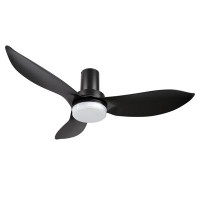 Ivy Bronx 45" Arsi 3 - Blade LED Smart Flush Mount Ceiling Fan with Remote Control and Light Kit Included