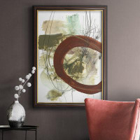 Ivy Bronx Rusted Loops II Premium Framed Canvas- Ready To Hang